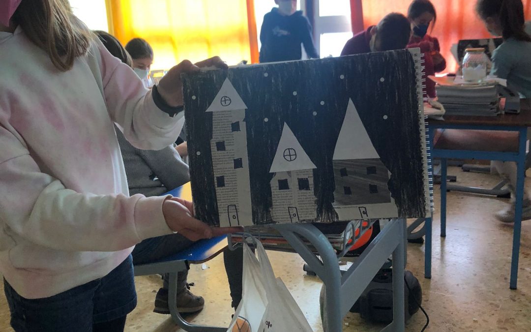 Protegido: 3EP Arts and Crafts: in Art class we have done a lot of work about winter with different materials