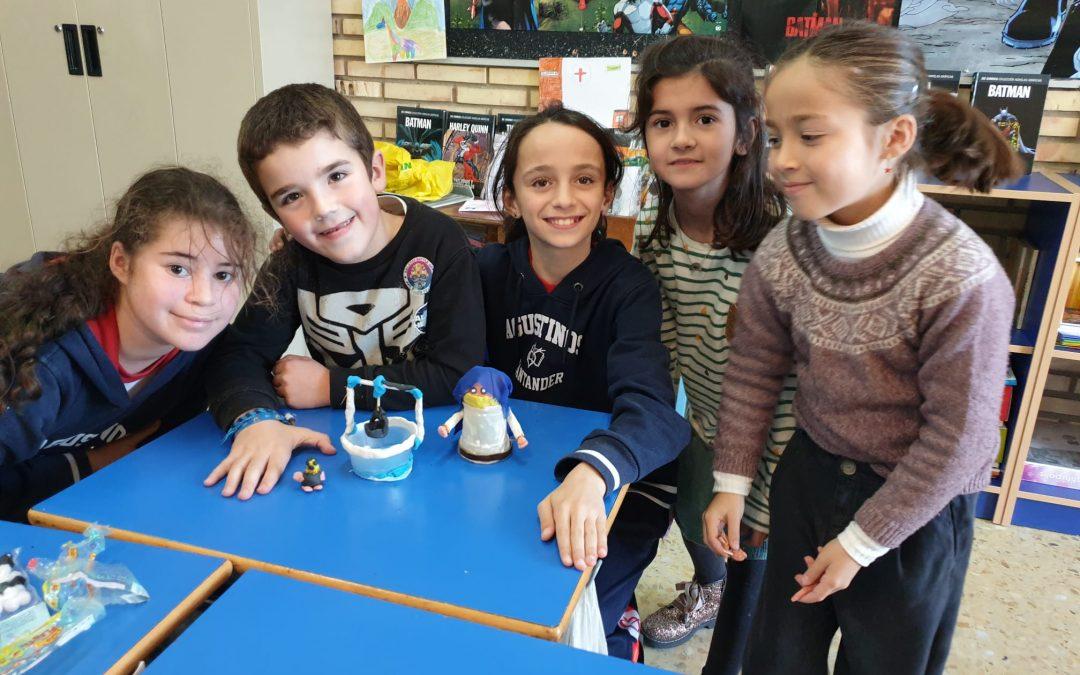 Protegido: Sesión TEI.  Taller de los alumnos de 3° y 5° de Primaria donde elaboraron las figuras del Belén navideño con la temática «Diferentes nacionalidades».